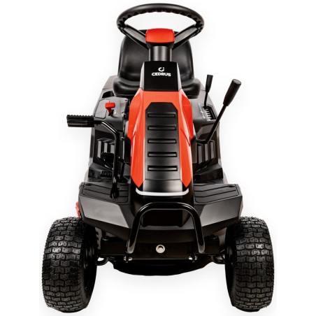 Cedrus C-Trac 65Hc Rasentraktor, Aufsitzmäher, selbstfahrender Benzin-Rasenmäher mit Hydrostat-Antrieb, Loncin LC1P75F 7