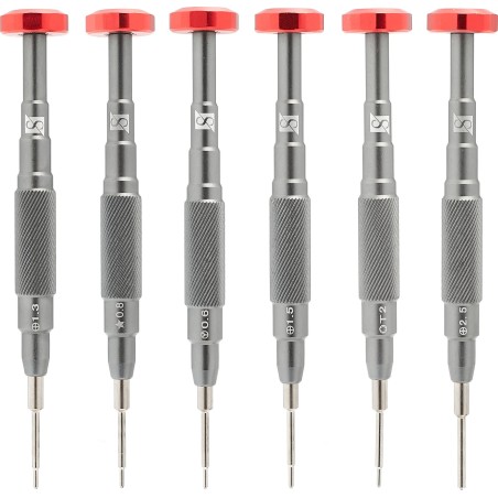 Techrebal PROFESSIONELLES SET PRÄZISIONSSCHRAUBENDREHER, 6-TEILIG