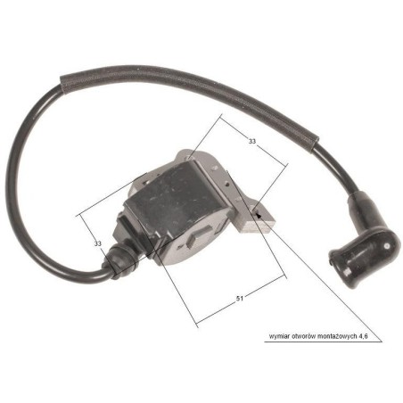 Zündmodul Oleo-Mac 956, 962, 965, 490025