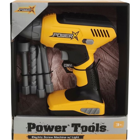 POWER X, elektrische Drehmaschine mit Beleuchtung