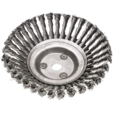 Reinigungsbürste für Pflastersteine, geflochtener Draht, 200 x 0,50 x 20 mm, Acc0184