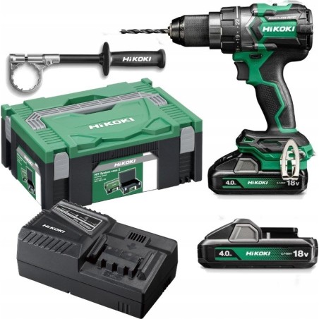 HIKOKI.SCHRAUBER 18 V DS18DCWHZ 140 Nm 2x4,0 Ah BL HITSYSTEM
