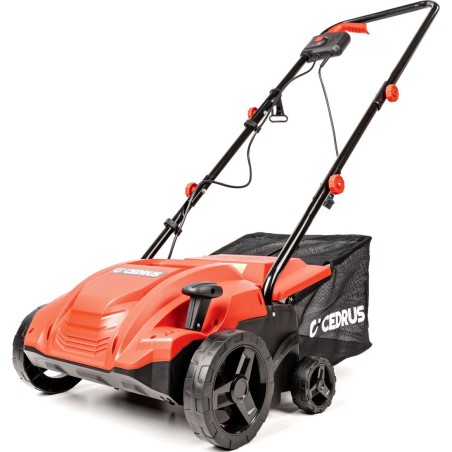 Cedrus We32 Rasenvertikutierer und -belüfter 2-in-1 Aerator + 2 Walzen 1500 W / 32 cm Cedwe32 – Ewimax –