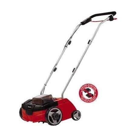 Einhell Einhell Akku-Vertikutierer GC SC 36/31 Li – Solo (rot/schwarz, ohne Akku und Ladegerät)