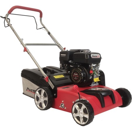 Mastercut Shls380 Benzin-Vertikutierer und Rasenbelüfter 2-in-1 mit zwei Walzen von Ewimax -