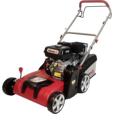 Mastercut Shls380 Benzin-Vertikutierer und Rasenbelüfter 2-in-1 mit zwei Walzen von Ewimax -