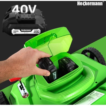 Akku-Vertikutierer Heckermann AMWA40