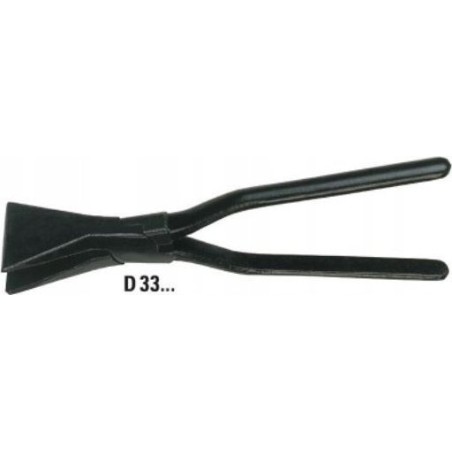 AWTools Dachdeckerzange zum Verbinden von Blechen, gerade (1 Stück)