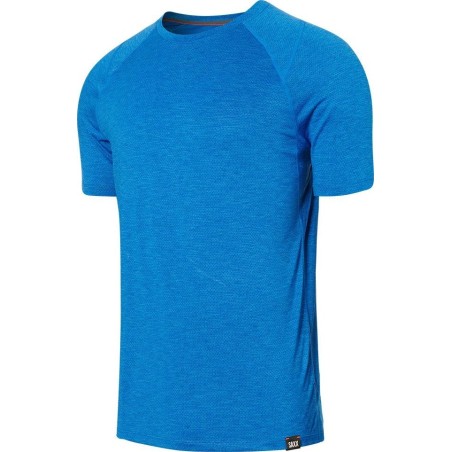 SAXX Sport-T-Shirt SAXX AERATOR Blau für Herren Peak Blue S