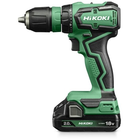 HIKOKI.SCHRAUBER 18 V DS18DDQ WQZ 55 Nm 2x2,0 Ah BL AUSTAUSCHBARE KÖPFE HSC