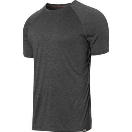 SAXX Sport-T-Shirt SAXX AERATOR Schwarz für Herren Faded Black M