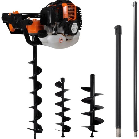 vidaXL Bohrerset mit Stahlbohrern