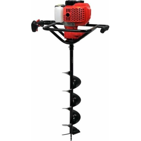 Yato YATO Benzinbohrmaschine + 3 Bohrer und Verlängerungsstange