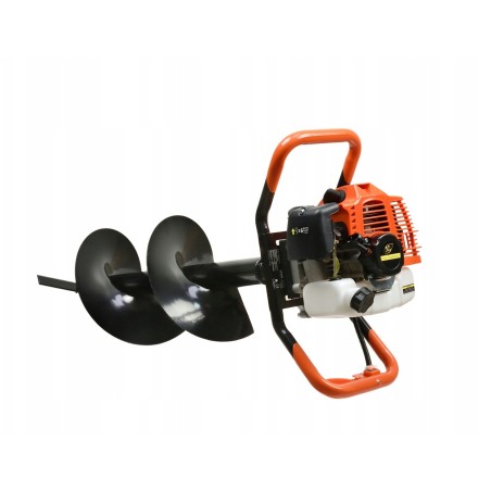 Benzinbohrmaschine + Bohrer (10 cm, 20 cm, 30 cm) + Adapter 50 cm (1/2)