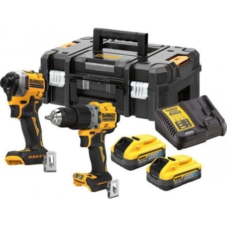 Dewalt SET: Akkuschrauber DCD805 + Akkuschrauber DCF850 18 V, 2 × 5,0 Ah