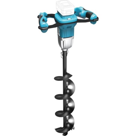 Dedra 18-V-Bodenbohrmaschine ohne Bürste, Bohrer 15 cm