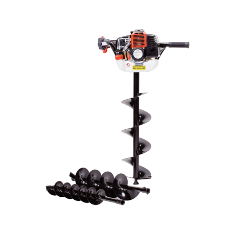 NAC Benzin-Bohrmaschine 2,95 PS EAP52-295-T + 3 Bohrer