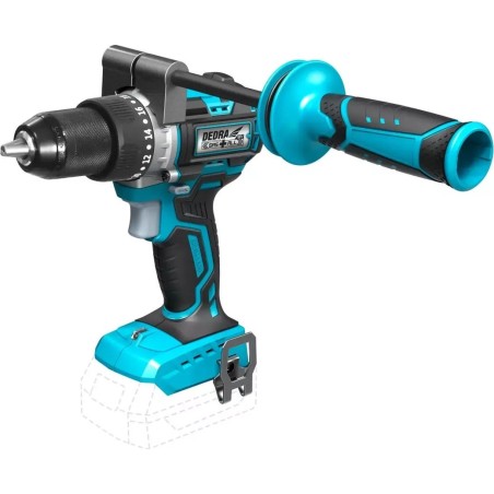 Dedra bürstenloser Bohrschrauber, 18-V-Schrauber DEDRA SAS+ALL DED7139 85 Nm