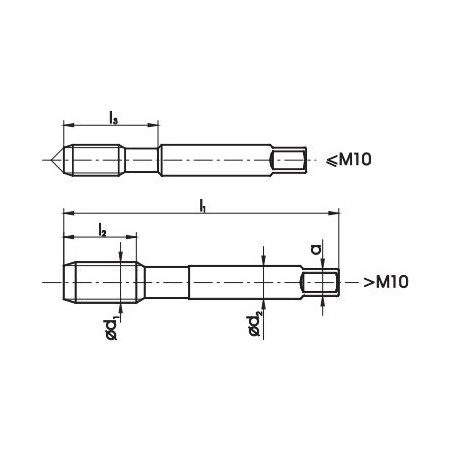 Fanar Handgewindeschneider M18, 3 Stück (A1-230001-0180)