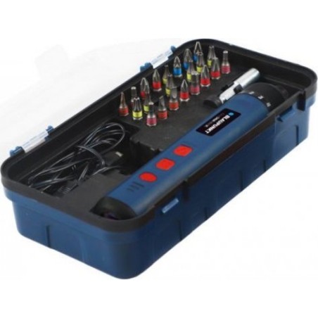 UN-Akkuschrauber 4 V, 5 Nm, + 26 Bits CD2010 (1 Satz)