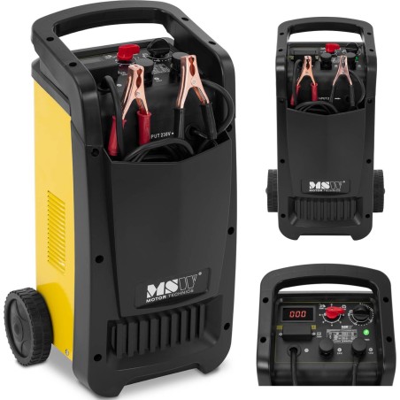 MSW Werkstatt-Autogleichrichter mit Notstartfunktion 12/24 V 100 A Werkstatt-Autogleichrichter mit Notstartfunktion