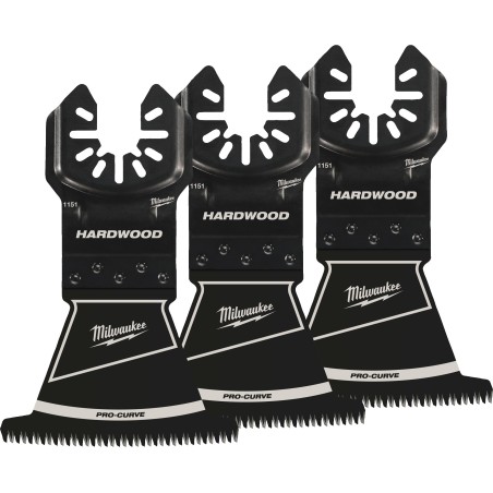 MILWAUKEE MT-Sägeblatt für Hartholz, 3C, 64 mm / 3 Stück