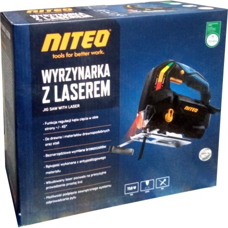 Niteo Stichsäge SDS 710 W mit Laser, Drehzahlregelung