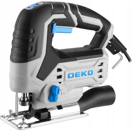 DEKO DKJS55XP65 NETZBETRIEBENE STICHSÄGE 550 W LEISTUNGSSTARKE SÄGE MIT EINSTELLBAREM SÄGEBLATT