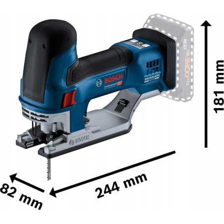 Bosch Professional 18-V-Akku-Stichsäge GST 18 V-155 SC