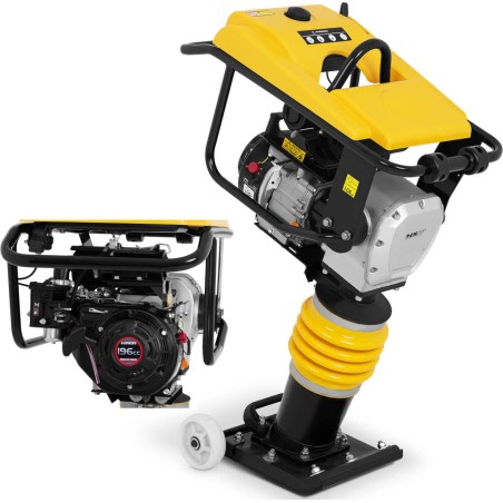 MSW Fußstampfer, Vibrationsstampfer, benzinbetrieben, 4,8 kW, 10 kN