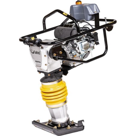 Cedrus CEDRUS ST02 STOßRAMMER FÜR BODENARBEITEN PLATTENRAMMER 78 kg + TRANSPORTROLLEN GRATIS – OFFIZIELLER VERTRIEB