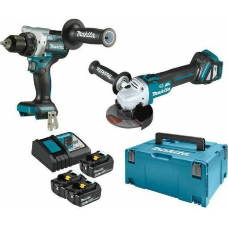 Makita 7-teiliges Elektrowerkzeug-Set (DLX2431TJ)