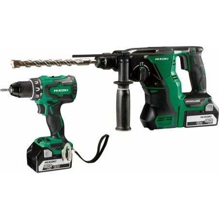 Hikoki 6-teiliges Elektrowerkzeug-Set (KC18DRBLWDZ)