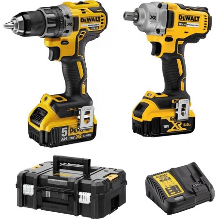 7-teiliges Elektrowerkzeug-Set von Dewalt (DCK2077P2T-QW)