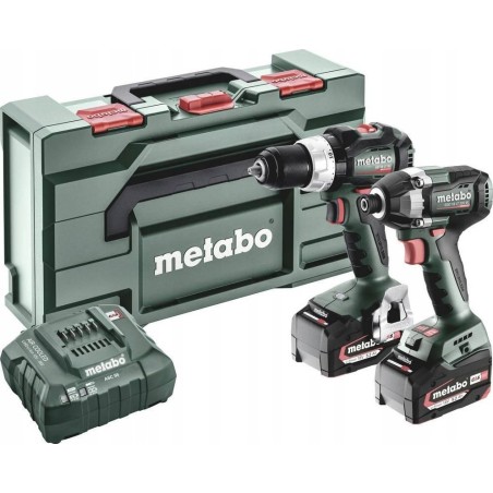 Metabo-Elektrowerkzeugset COMBO 18V SB 18 LT BL + SSD 18 LT 200 BL 2*5,2 Ah