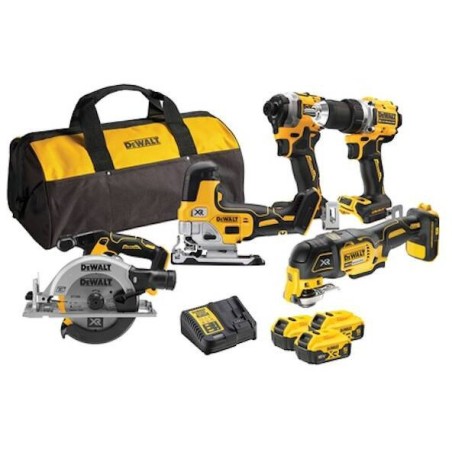 Dewalt 10-teiliges Elektrowerkzeug-Set (DCK502P3-QW)