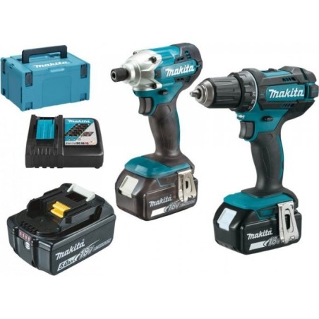 Makita 7-teiliges Elektrowerkzeug-Set (DLX2339JX1)