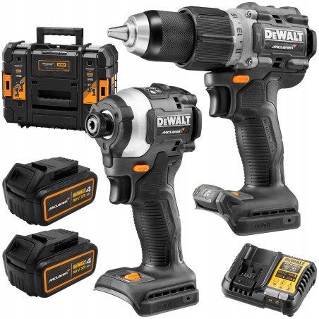 18-V-XR-Set mit DCD85 und DCF85, 2 x 4 Ah, McLaren