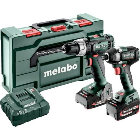 Metabo-Elektrowerkzeugset METABO.COMBO-SET 18V 2.8.2 (BS 18 L + SSD 200 LT) 1x4,0Ah 1x2,0Ah METABOX