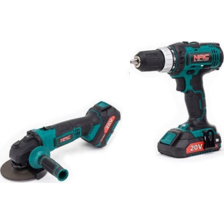 8-teiliges Elektrowerkzeug-Set NAC (CDB-AGE-LI-20V)