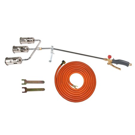 Pro-Line Dachpappe-Brenner mit Dreifachdüse 50 mm, 99 kW, 5 m – 60053