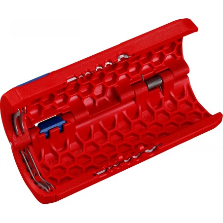 Knipex Abisolierzange für geriffelte Rohre 13–32 mm TwistCut 90 22 02 SB