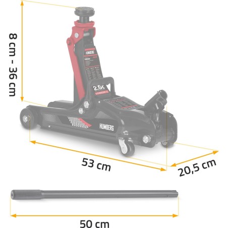 Humberg Fahrzeugheber 2,5 t Humberg HM-380