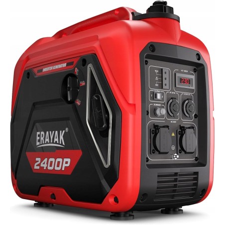 ERAYAK Stromaggregat 2400 W, Benzin-Stromgenerator 2400P, neu